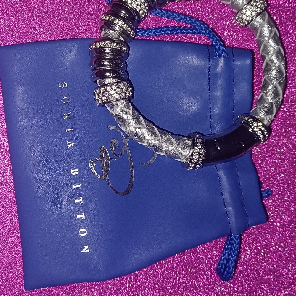 Sonia Bitton rope charm silver bracelet